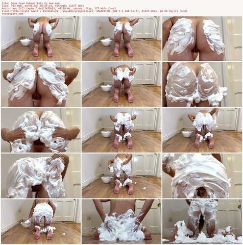 Wamgirlx - Snow Foam Rubbed Into My Bum 2160p - Preview