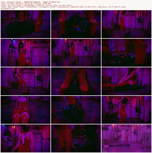 Vivienne lAmour - MUMMIFIED WORSHIP - UNDER MY BOOTS 720p - Preview
