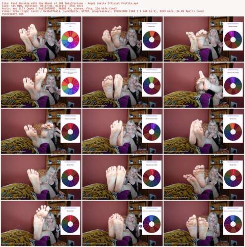 Angel Luella - Feet Worship With The Wheel Of JOI (mis)Fortune - Angel Luella Official Profile 1080p - Preview