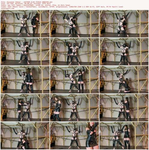 Vivienne lAmour - LEATHER CLAD TICKLE ANGUISH 720p - Preview