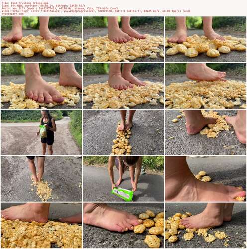 Wamgirlx - Foot Crushing Crisps 2160p - Preview