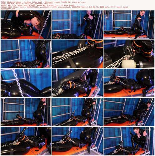 Vivienne lAmour - Lesbian Latex Lust - Vivienne l'Amour Treats Her Slave Girl 720p - Preview