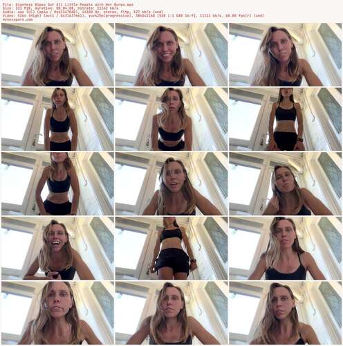 Wamgirlx - Giantess Wipes Out All Little People With Her Burps 2160p - Preview