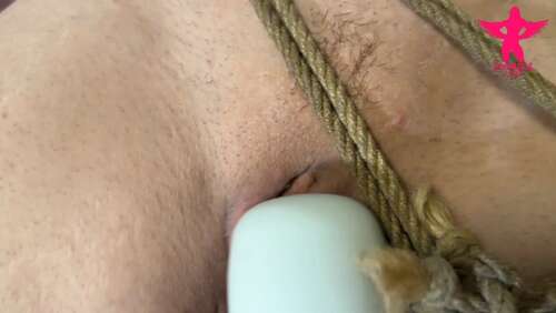 EckoBelle – All Tied Up With Hitachi – Lora Cross 1080p - Cover