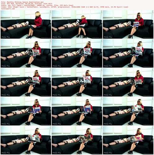 Madame Teeze - Monthly Milking Ignore Humiliation 1080p - Preview