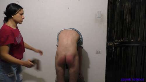 Spank Latinas – Luis Gets The Razor Strap 1080p - Cover