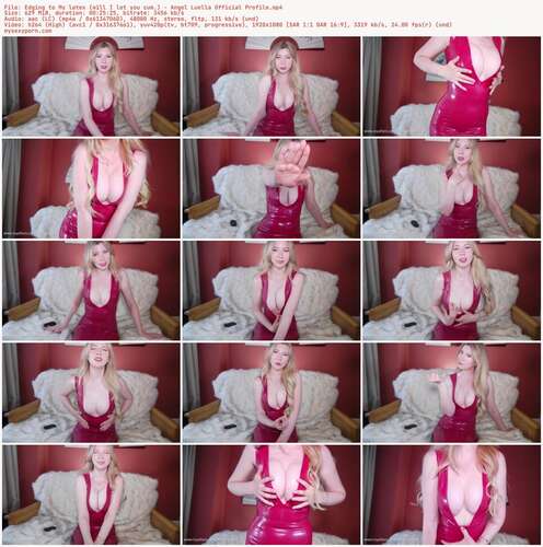 Angel Luella - Edging To My Latex (will I Let You Cum.) - Angel Luella Official Profile 1080p - Preview