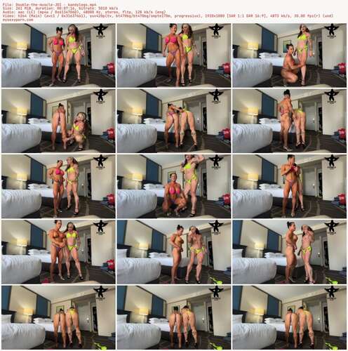 EckoBelle - Double The Muscle JOI - Kandylegs 1080p - Preview