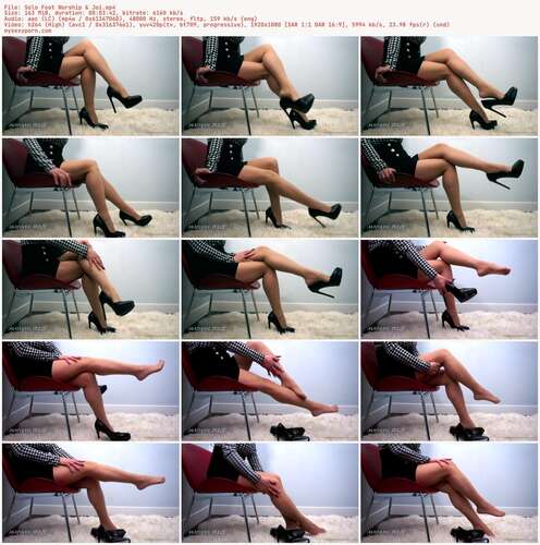 Madame Teeze - Solo Foot Worship & Joi 1080p - Preview