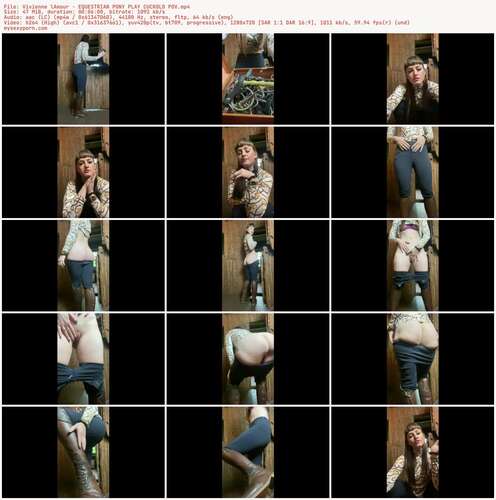 Vivienne lAmour - EQUESTRIAN PONY PLAY CUCKOLD POV 720p - Preview