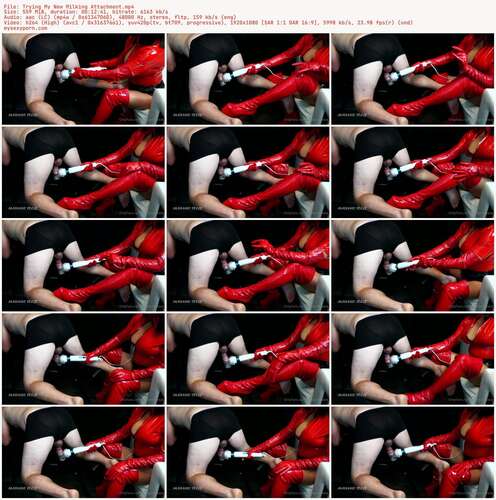 Madame Teeze - Trying My New Milking Attachment 1080p - Preview