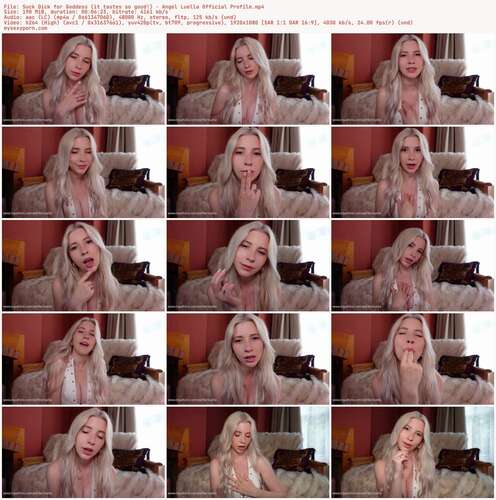 Angel Luella - Suck Dick For Goddess (it Tastes So Good!) - Angel Luella Official Profile 1080p - Preview