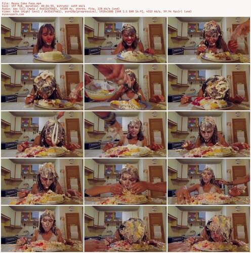 Wamgirlx - Messy Cake Face 1080p - Preview