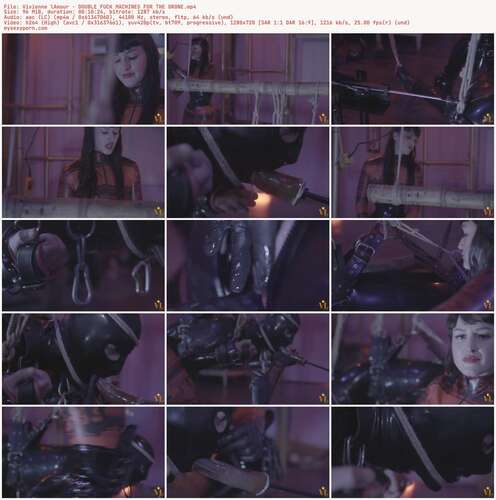 Vivienne lAmour - DOUBLE FUCK MACHINES FOR THE DRONE 720p - Preview