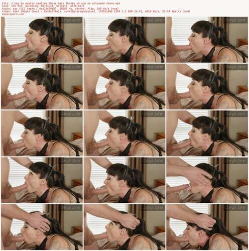 Darya Jane - I Had To Mostly Swallow Those Hard Throbs Of Cum He Unloaded There 1080p - Preview