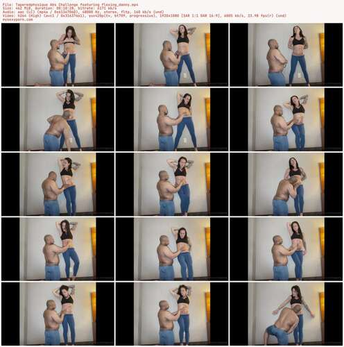 Tapered Physique - Taperedphysique Abs Challenge Featuring Flexing Danny 1080p - Preview