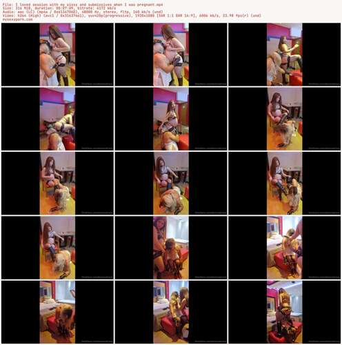 Dominatrix Rocio - I Loved Session With My Sissy And Submissives When I Was Pregnant 1080p - Preview