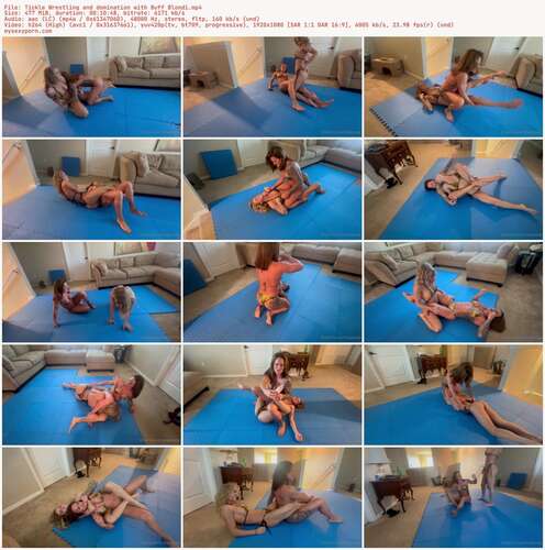 Tapered Physique - Tickle Wrestling And Domination With Buff Blondi 1080p - Preview