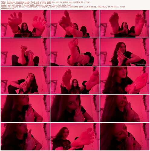 Becca Foxx - Cocktease Smelling Stinky Feet And Getting Spit All Over My Soles Then Sucking It Off 1080p - Preview