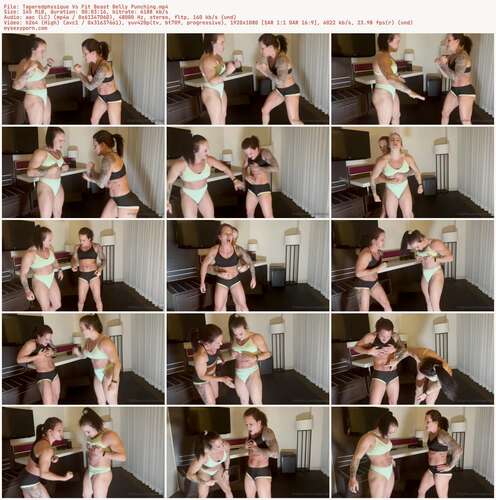 Tapered Physique - Taperedphysique Vs Fit Beast Belly Punching 1080p - Preview