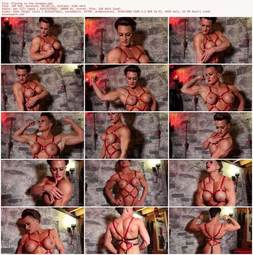 Tapered Physique - Flexing In The Dungeon 1080p - Preview