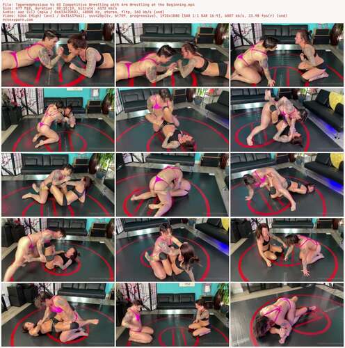 Tapered Physique - Taperedphysique Vs KO Competitive Wrestling With Arm Wrestling At The Beginning 1080p - Preview