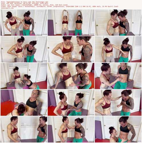 Tapered Physique - Taperedphysique Vs Veve Lane Abs Challenge! 1080p - Preview