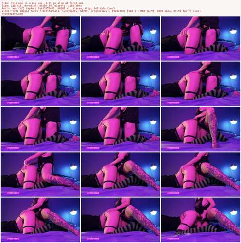 FEMFORHER - This One Is A Big One, I'll Go Slow At First 1080p - Preview