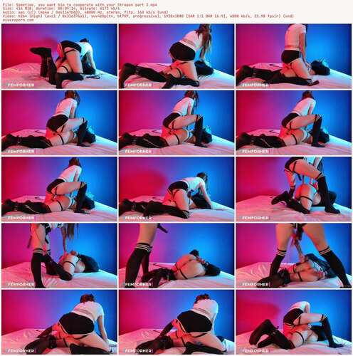FEMFORHER - Sometime, You Want Him To Cooperate With Your Strapon Part 2 1080p - Preview
