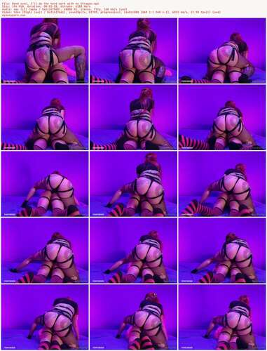 FEMFORHER - Bend Over, I'll Do The Hard Work With My Strapon 1080p - Preview