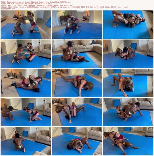 Tapered Physique - Taperedphysique Vs Sugar Diamond Competitive Grappling REMATCH 1080p - Preview