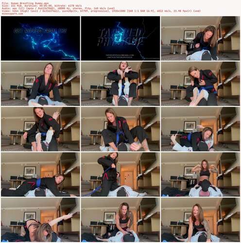 Tapered Physique - Human Wrestling Dummy 1080p - Preview