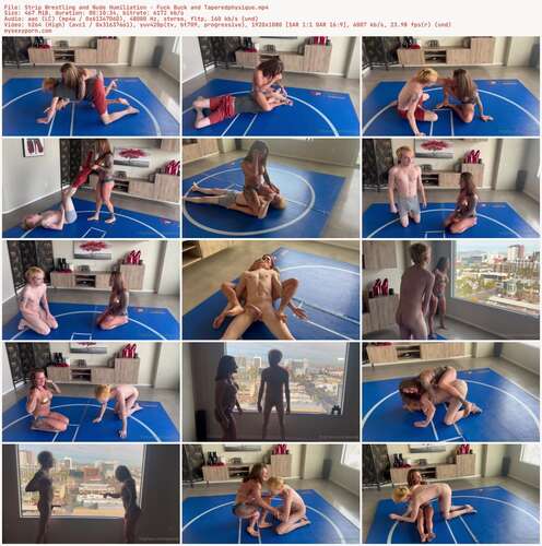 Tapered Physique - Strip Wrestling And Nude Humiliation - Fuck Buck And Taperedphysique 1080p - Preview