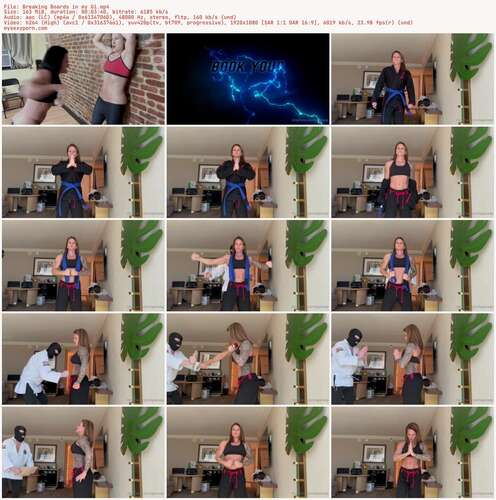 Tapered Physique - Breaking Boards In My Gi 1080p - Preview