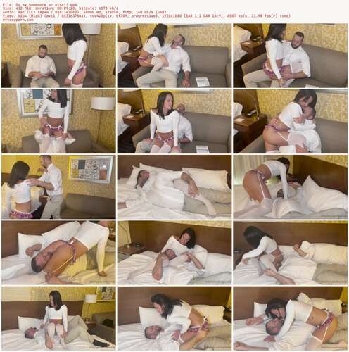 Tapered Physique - Do My Homework Or Else!! 1080p - Preview