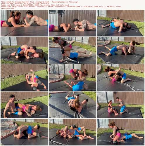 Tapered Physique - Catch Me Outside How Bout That - Backyard Brawl - Taperedphysique Vs Flavio 1080p - Preview