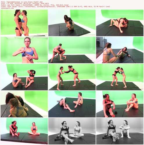 Tapered Physique - Taperedphysique Vs Lora Cross Fight! 1080p - Preview