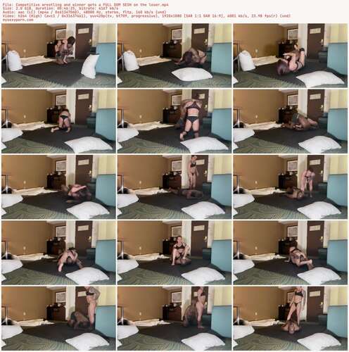 Tapered Physique - Competitive Wrestling And Winner Gets A FULL DOM SESH On The Loser 1080p - Preview