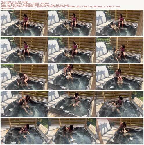 Tapered Physique - Fight In The Hot Tub 1080p - Preview