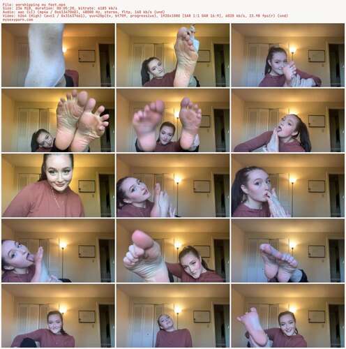 Becca Foxx - Worshipping My Feet 1080p - Preview