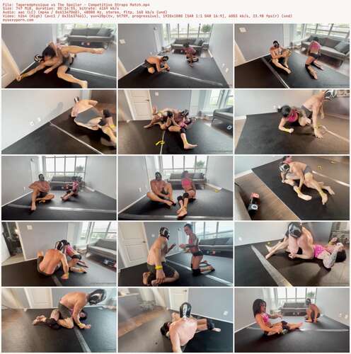 Tapered Physique - Taperedphysique Vs The Spoiler - Competitive Straps Match 1080p - Preview