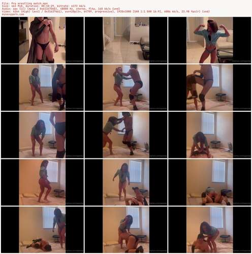 Tapered Physique - Pro Wrestling Match 1080p - Preview