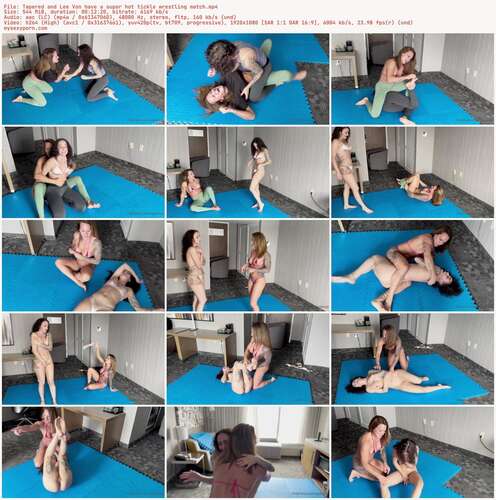 Tapered Physique - Tapered And Lee Von Have A Super Hot Tickle Wrestling Match 1080p - Preview