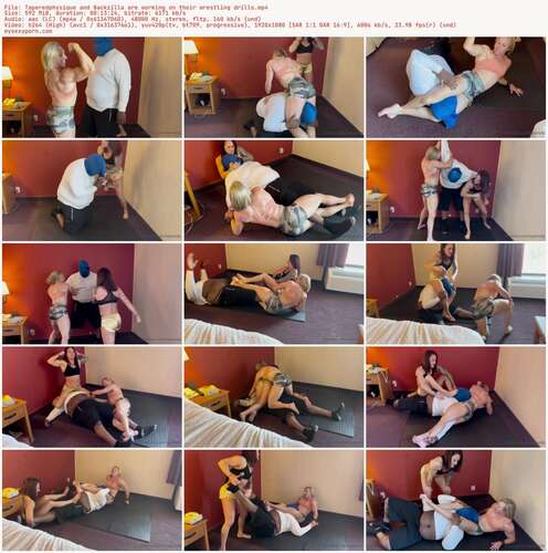 Tapered Physique - Taperedphysique And Backzilla Are Working On Their Wrestling Drills 1080p - Preview