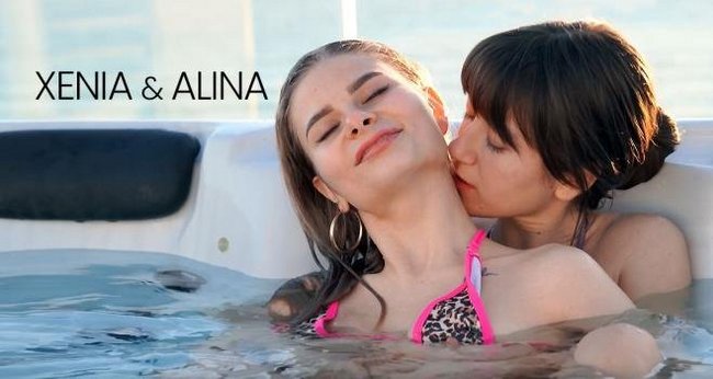 Xenia Blondi, Alina L - Lesbian sex with a view FullHD 1080p