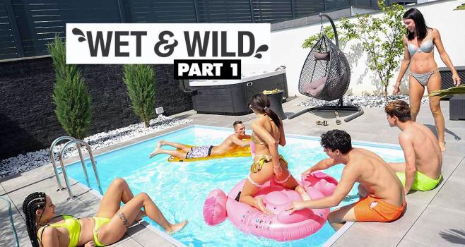 Mia Trejsi, Mini MitziX, Mitzi X, Linda Caprice, Peter Stallion, Jack Black, Lucky Cock, Danny Fontana, Nico Vegas - Wet and Wild Pool Party part 1 FullHD 1080p