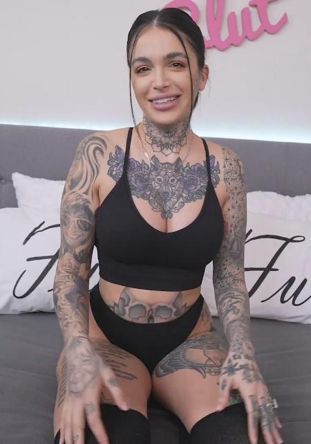 Dan Ferrari, Leigh Raven - Inked Slut Leigh Raven Fucked Hard FullHD 1080p