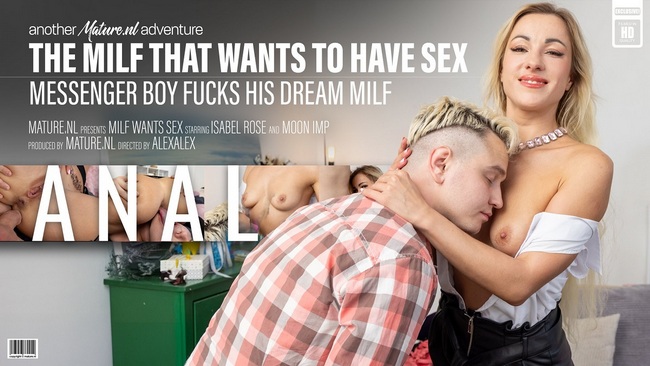 Isabel Rose & Moon Imp - The MILF That Wants to Have Anal Sex – Isabel Rose & the Young Messenger (22.09.2025)