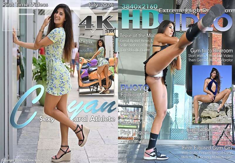 Cyan - Sexy Natural Athlete FullHD 1080p