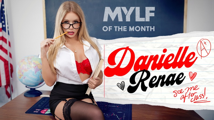 Danielle Renae - August Spotlight: Danielle Renae Wants the Whole Class to Gangbang Her FullHD 1080p/HD 720p